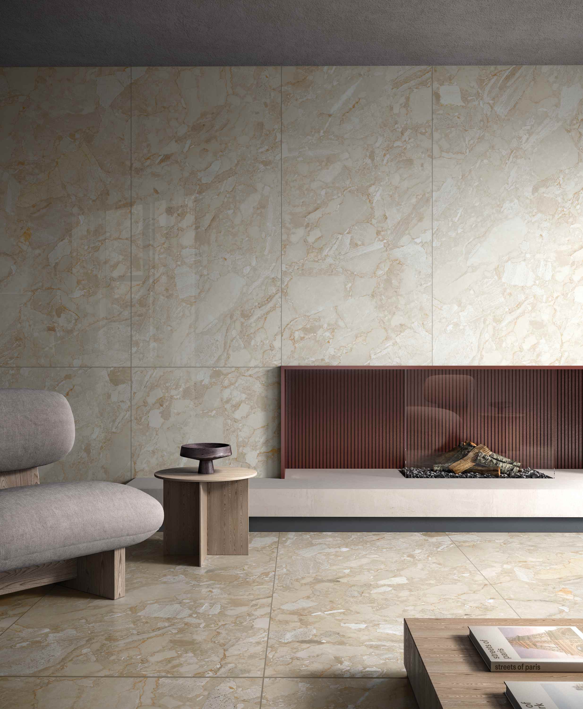 PB Sarda Cream 2P Pebble Matt 60x120 BELLEZA фото 13