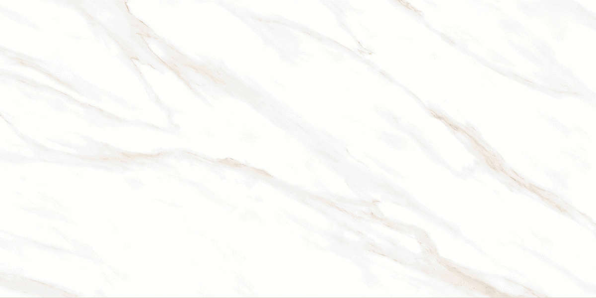 Calacatta Clarity Gold Белый Полированный 60х120 Ceradim