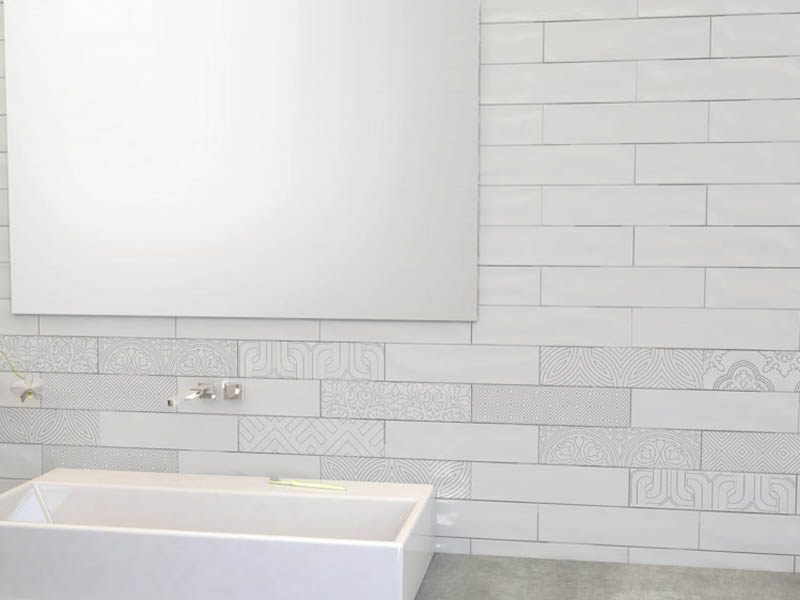 MAIOLICA GLOSS CORAL 7.5x30 TAU Ceramica