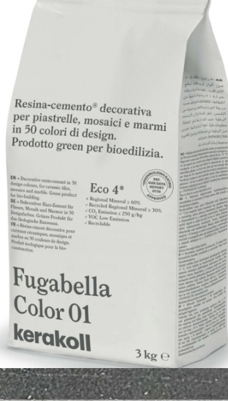 Fugabella Color затирка для швов 11 3кг Kerakoll