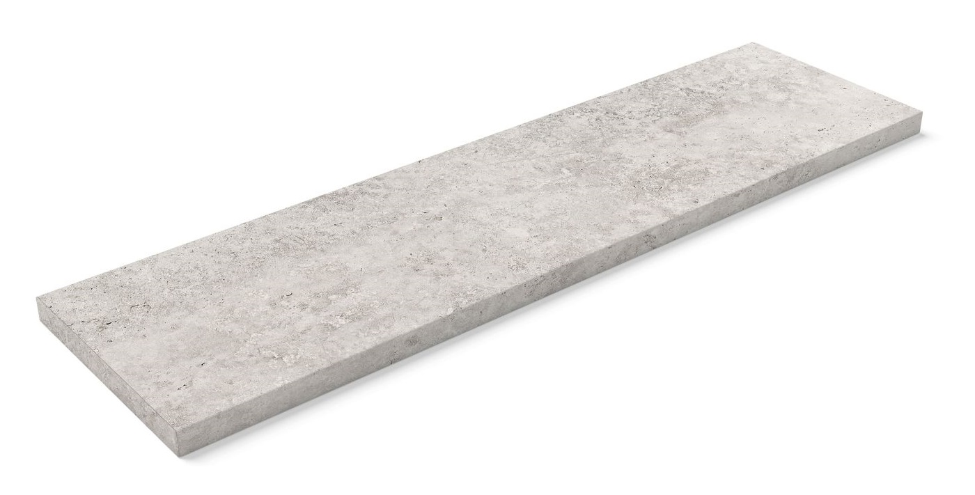 Ступень прямая с заглушкой Crosscut 1021 C1/R9 1200x330x11 Kerastep