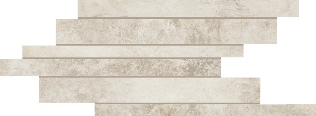 760906 Artifact Aged_White Listello Sfalsato 21x40 Cerim