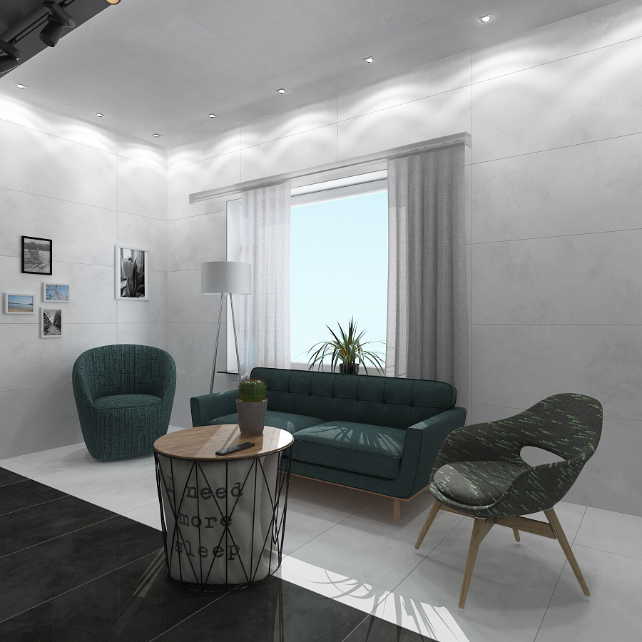 Cement Carbon Mat 60x120 Керлайф фото 10