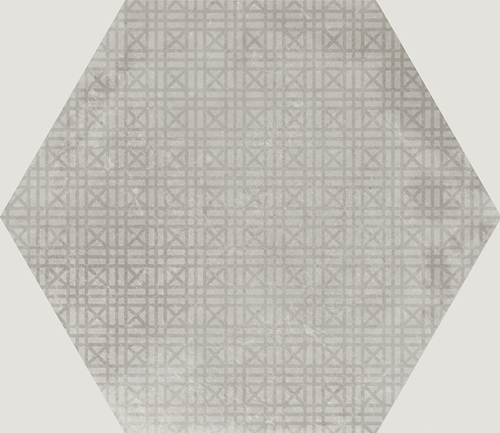 23603 Urban Hexagon Melange Silver 29,2X25,4 EQUIPE
