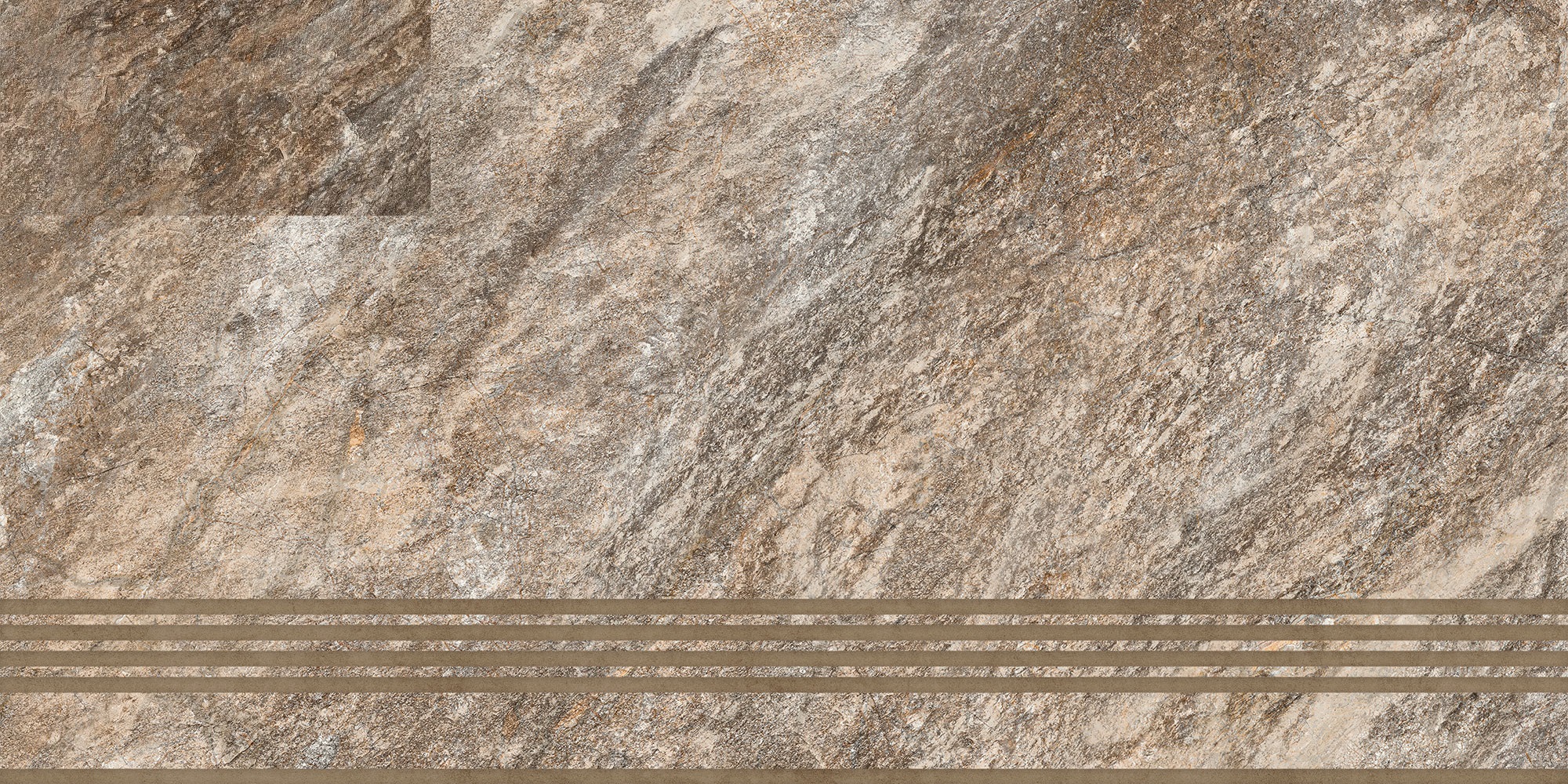 ST222VG Ступень Thor Темно-бежевый 30x60 Global Tile