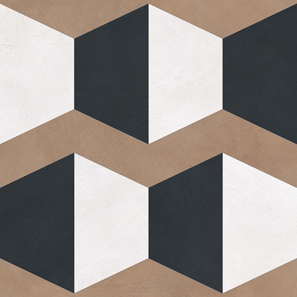 PF60017140 14oraitaliana Hexagon Nat Rett 60x60 ABK