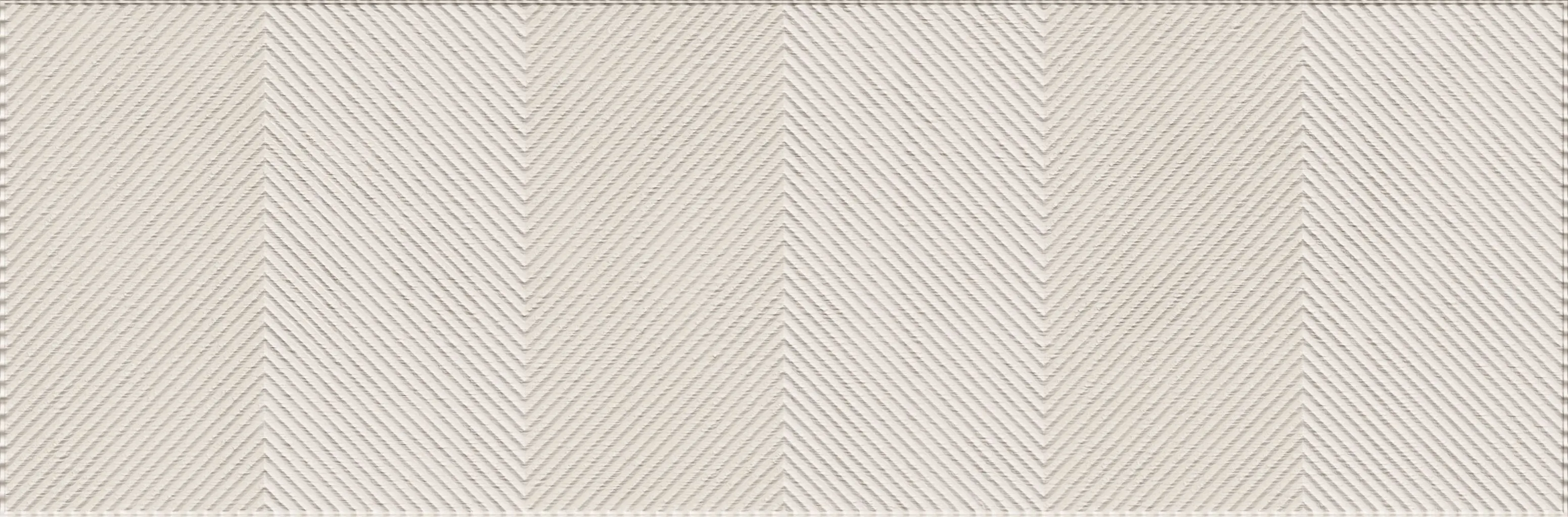 642 Вуиттон бежевый рельеф ёлочка 32,5x100 Eurotile Ceramica