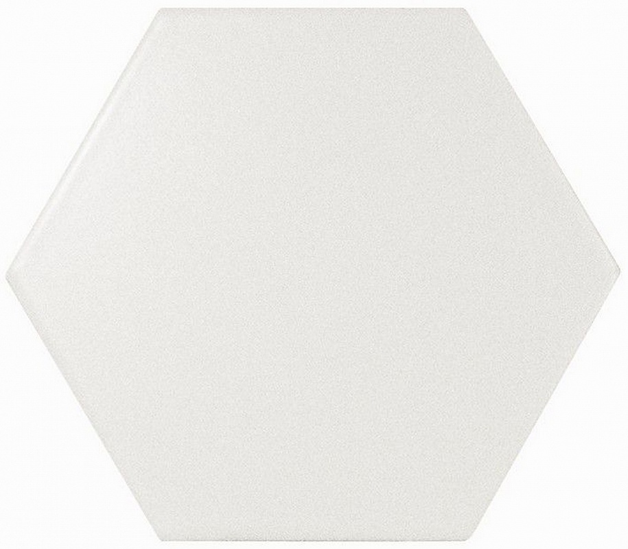 21767 Scale Hexagon White Matt 10,7х12,4 EQUIPE