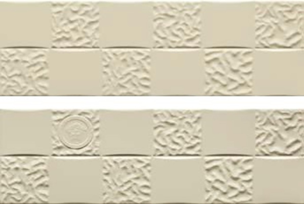 68672 GOLD CREMA ACQUA/DAMA 25x75 Versace (Gardenia Orchidea)