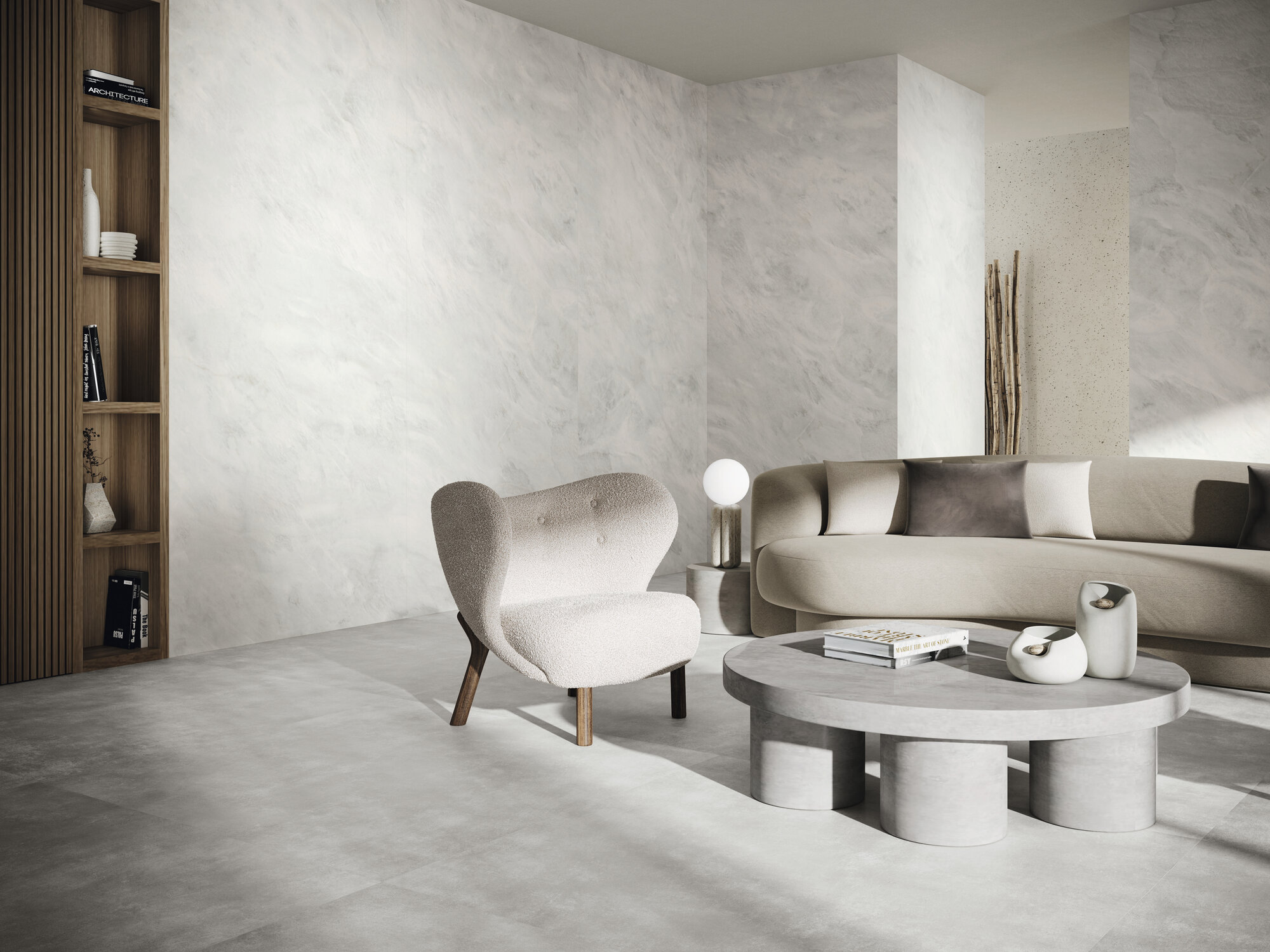 A040476 Alexandria Klebb White Matt Rect 60x120 Ape Ceramica