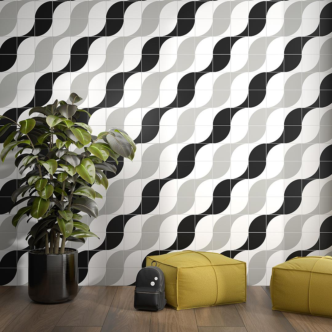 AZ/A010/5009 Декор Теорема 3 матовый 20x20 Kerama Marazzi