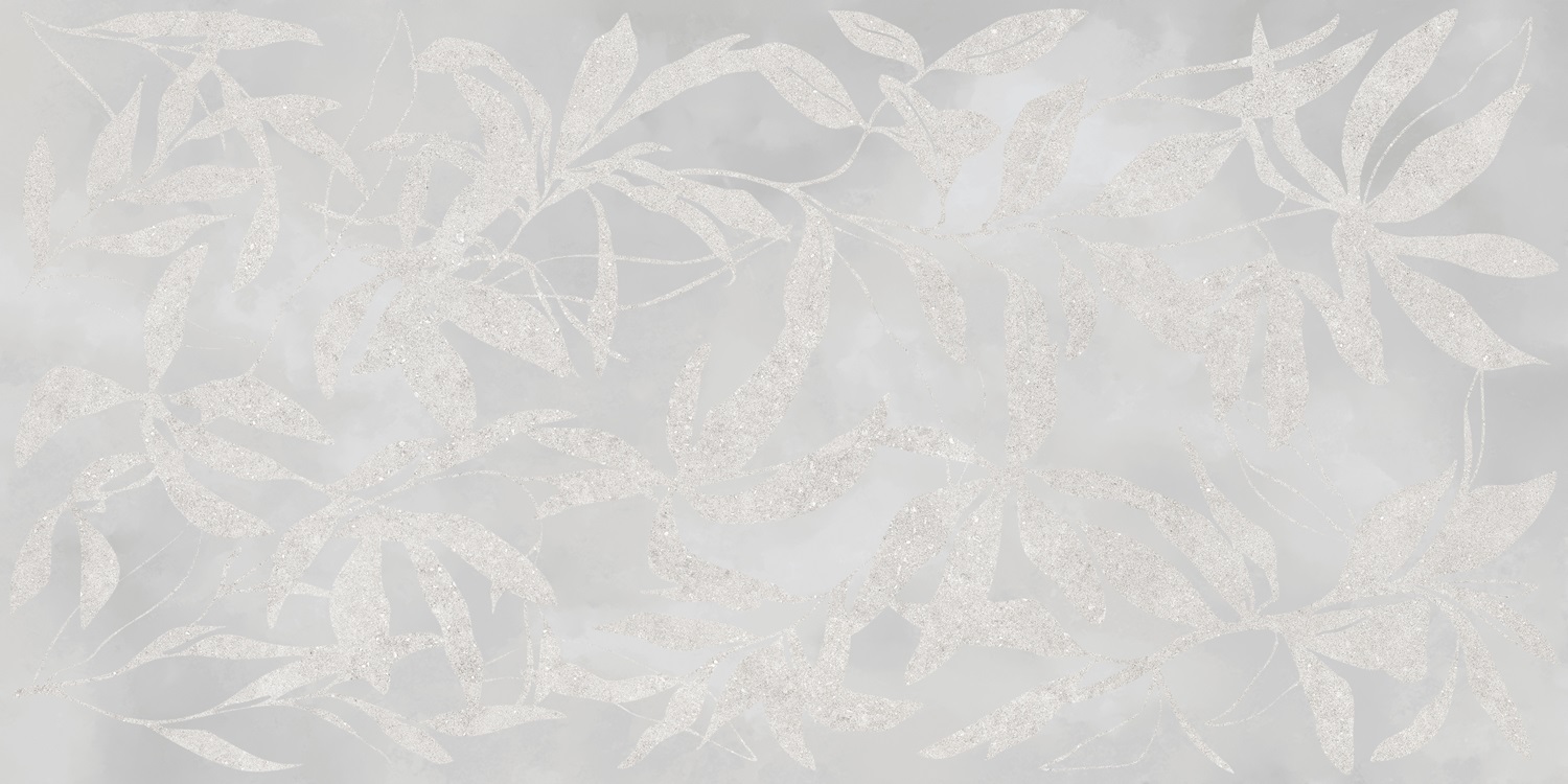 K958008R0001VTER ArtWall Цветы Серый Матовый Ректификат 60x120 Vitra