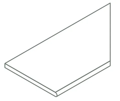 620090001323 Magma X2 Graphite Bordo Round DX 30x120 Italon