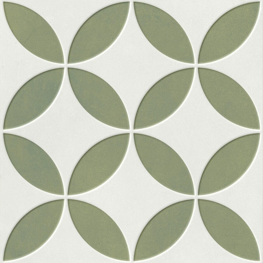 37798 Mayari Green Petals Lt/22,3 22,3x22,3 Harmony
