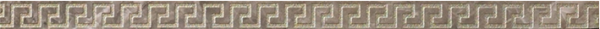 240756 FASCIA GRECA GRIGIO 2,7x58,5 Versace (Gardenia Orchidea)