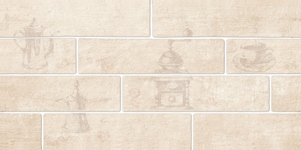 Декор Брик 1 Натурал 30х60 Beryoza Ceramica