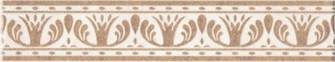 AD/A214/6276 Бордюр Лаурито орнамент 40x7.7 Kerama Marazzi