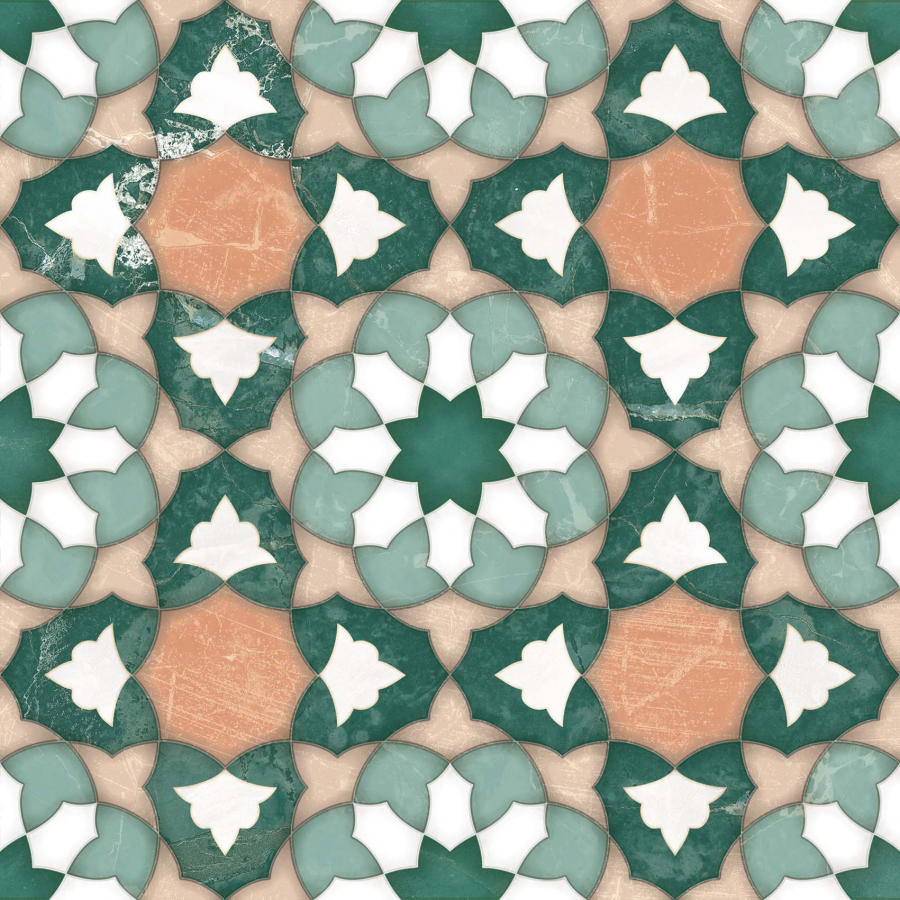 Marrakech Zellige Kasbah 22.3x22.3 Monopole Ceramica фото 3