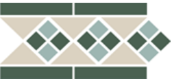 Border LISBON with 1 strip (Tr.16 Dots 13+18 Strips 18) 28х15 Top Cer
