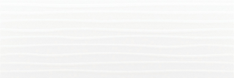 Blanco Brillo Wellen 30x90 Baldocer