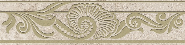 76030 FASCIA SABBIATA CREMA 10x40 Gardenia Orchidea (Versace)