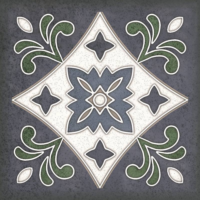 Smalto Decor Blu 3 15x15 Керлайф