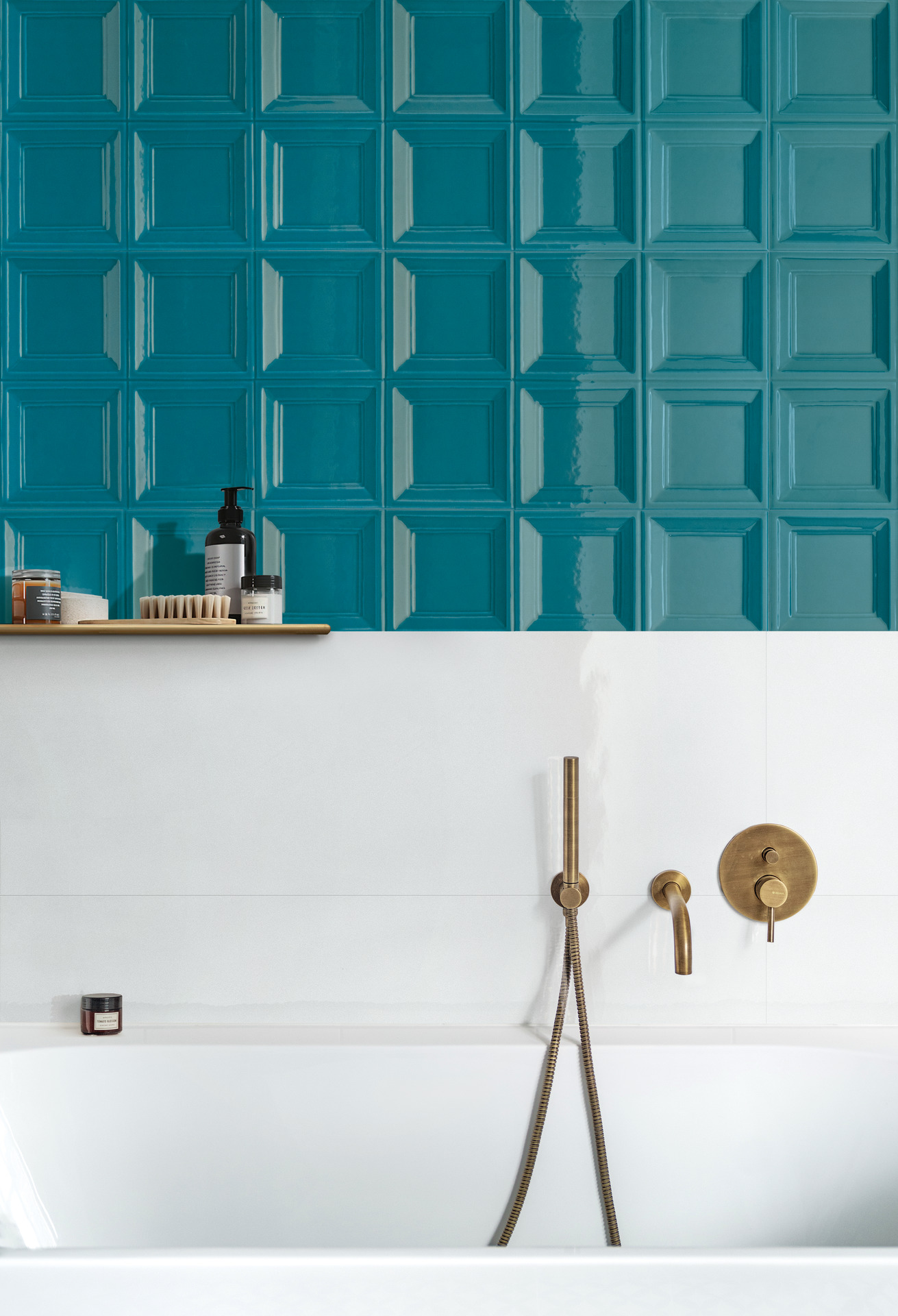 MP5W Bliss Brick 3D Square Str Rett 30x90 MARAZZI Italy