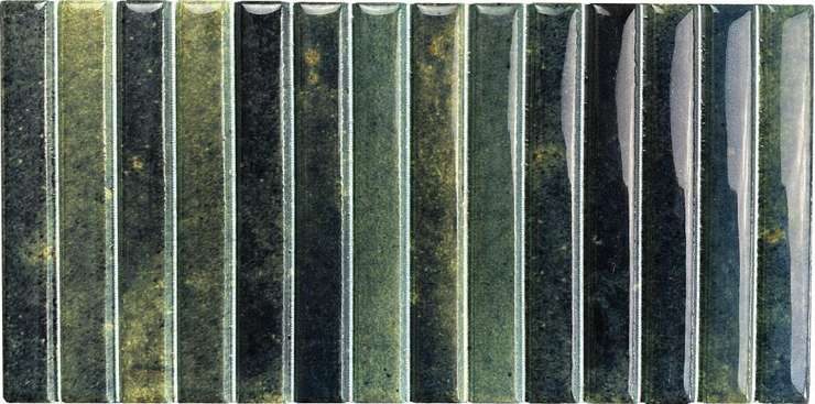 188861 Kit-Kat Mosaic Grass Glossy 11.5x23.1 Dune