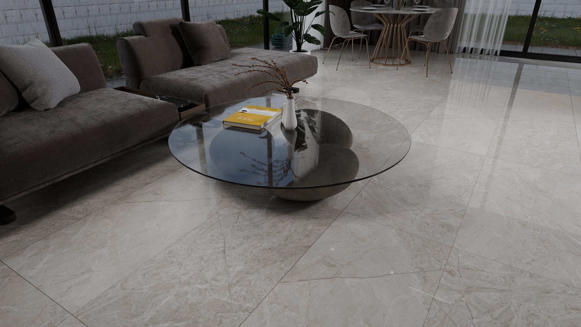 PT12P011 Harmony Beige Pol 1200х600х9 Protiles
