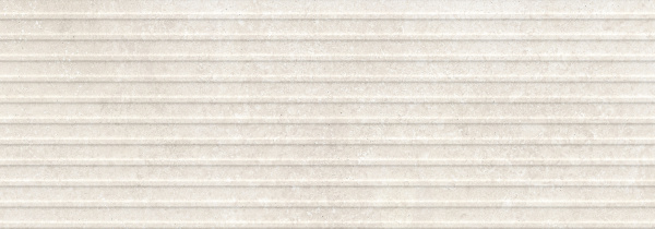 RCUM Travertino Wall Struttura 3D Dorica Cross Bianco Rett 40x120 Ragno Marazzi