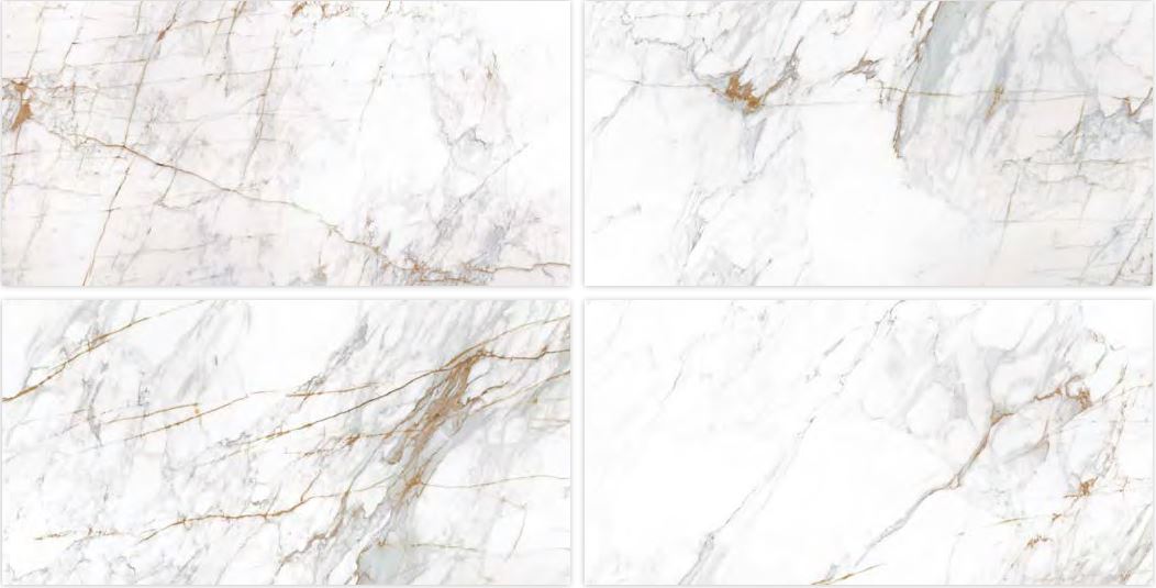 Calacatta Goldie Full Lap 60x120 Qua Granite