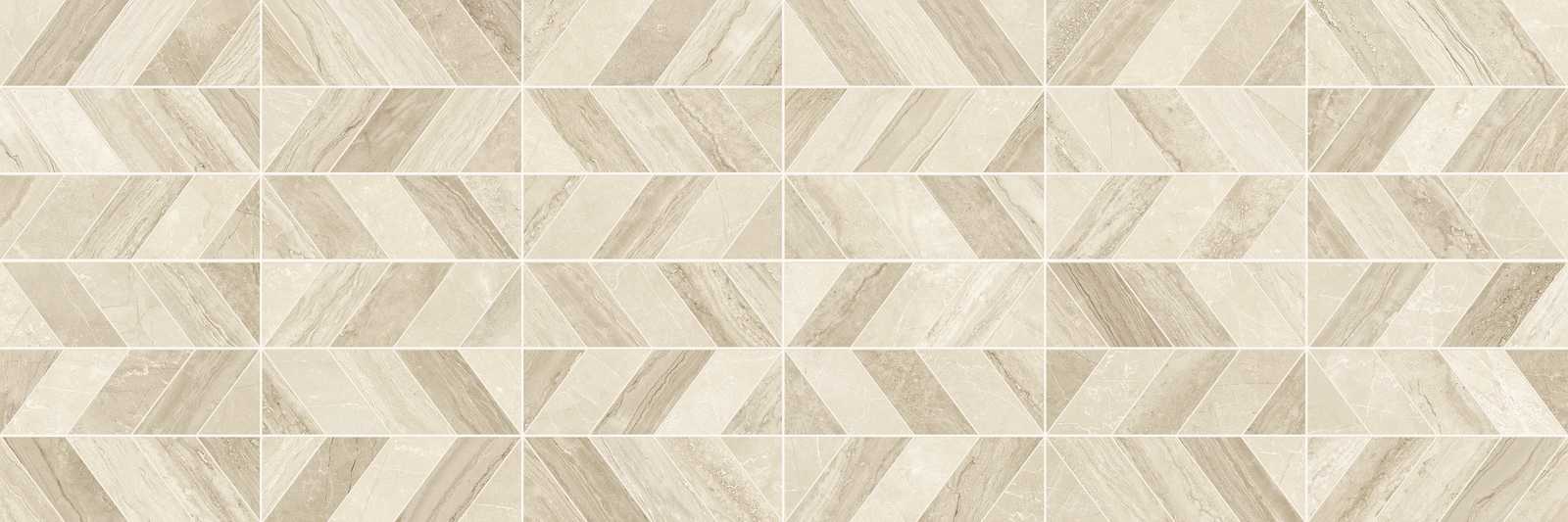 M4PM Marbleplay Travertino Naos Decoro 30x90 MARAZZI Italy