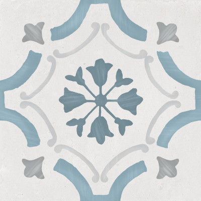 Sirocco Blue Ornate 22,3x22,3 Harmony