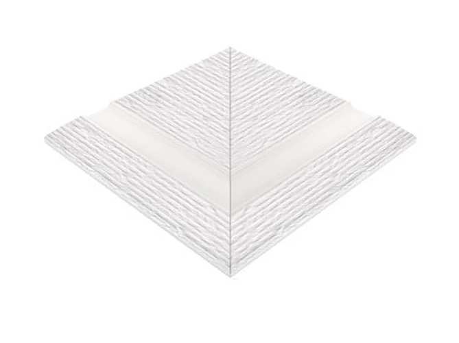 122-8000DK Внешний угол поручня Apache Unglazed 24,5x24,5 Serapool