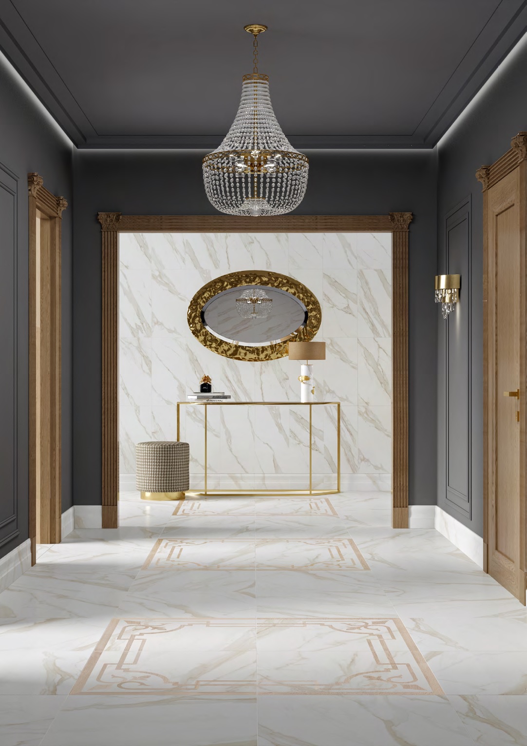 ID117T Декор Карелли наборный 60x60x0,9 Kerama Marazzi