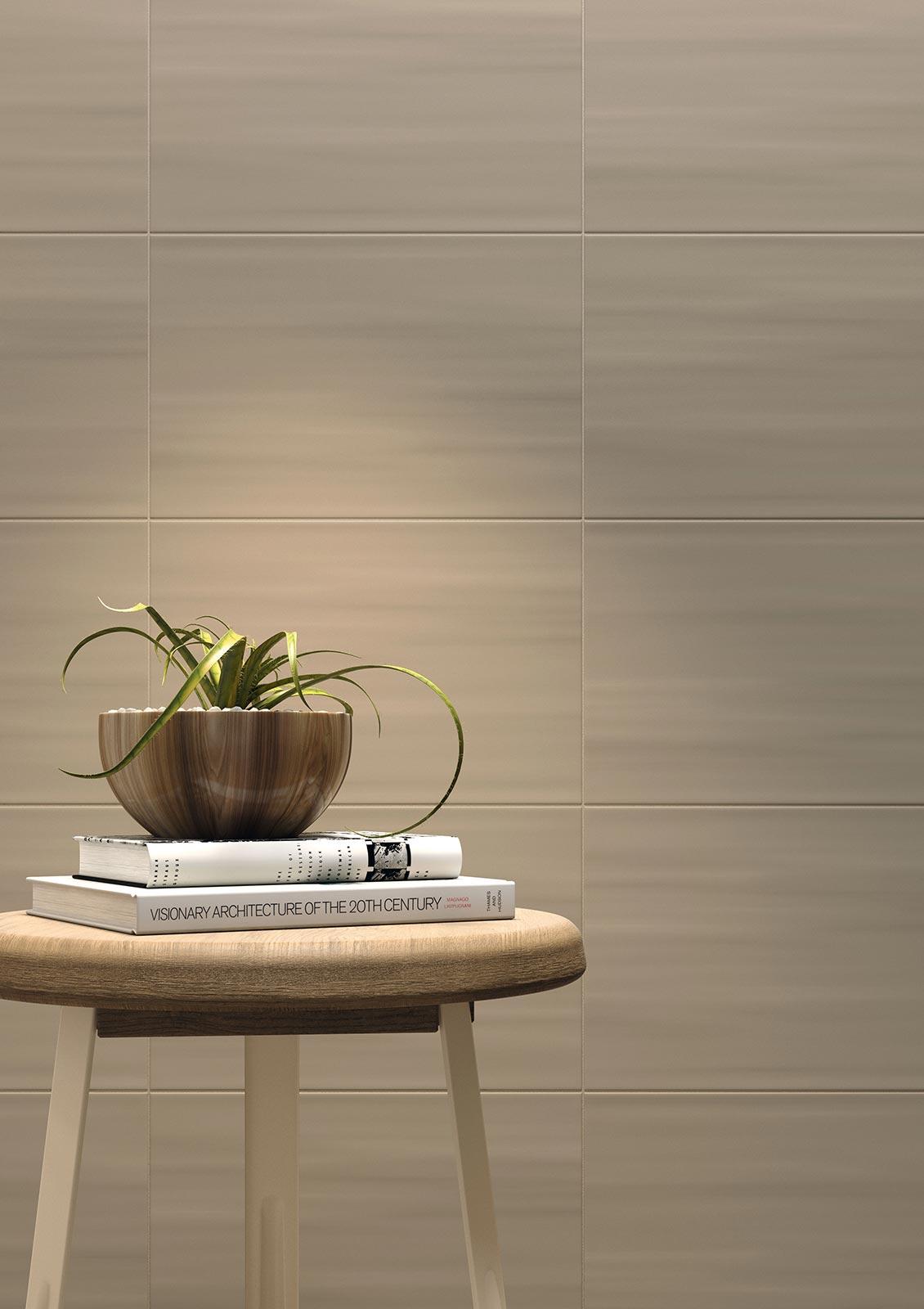 M01S Neutral Taupe Struttura Tide 3D 25x38 MARAZZI Italy