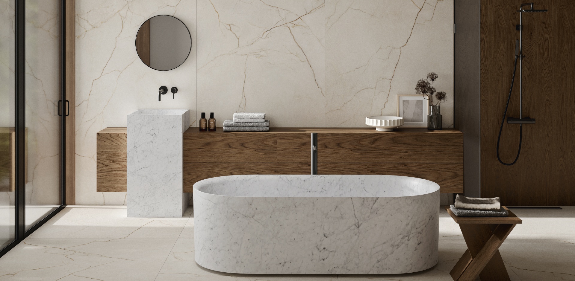 Raffaello Cream Matt Artech 60x120 Argenta Ceramica фото 4