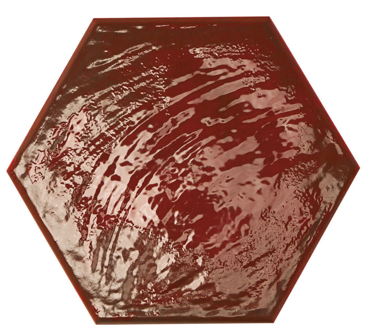 Rain Bordeaux Hex 19.8x22.8 Prissmacer
