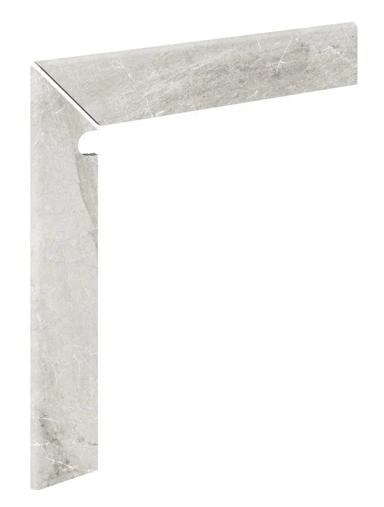 Плинтус для ступени ML левый Marble 431 Arian R9 596х596х11 Kerastep