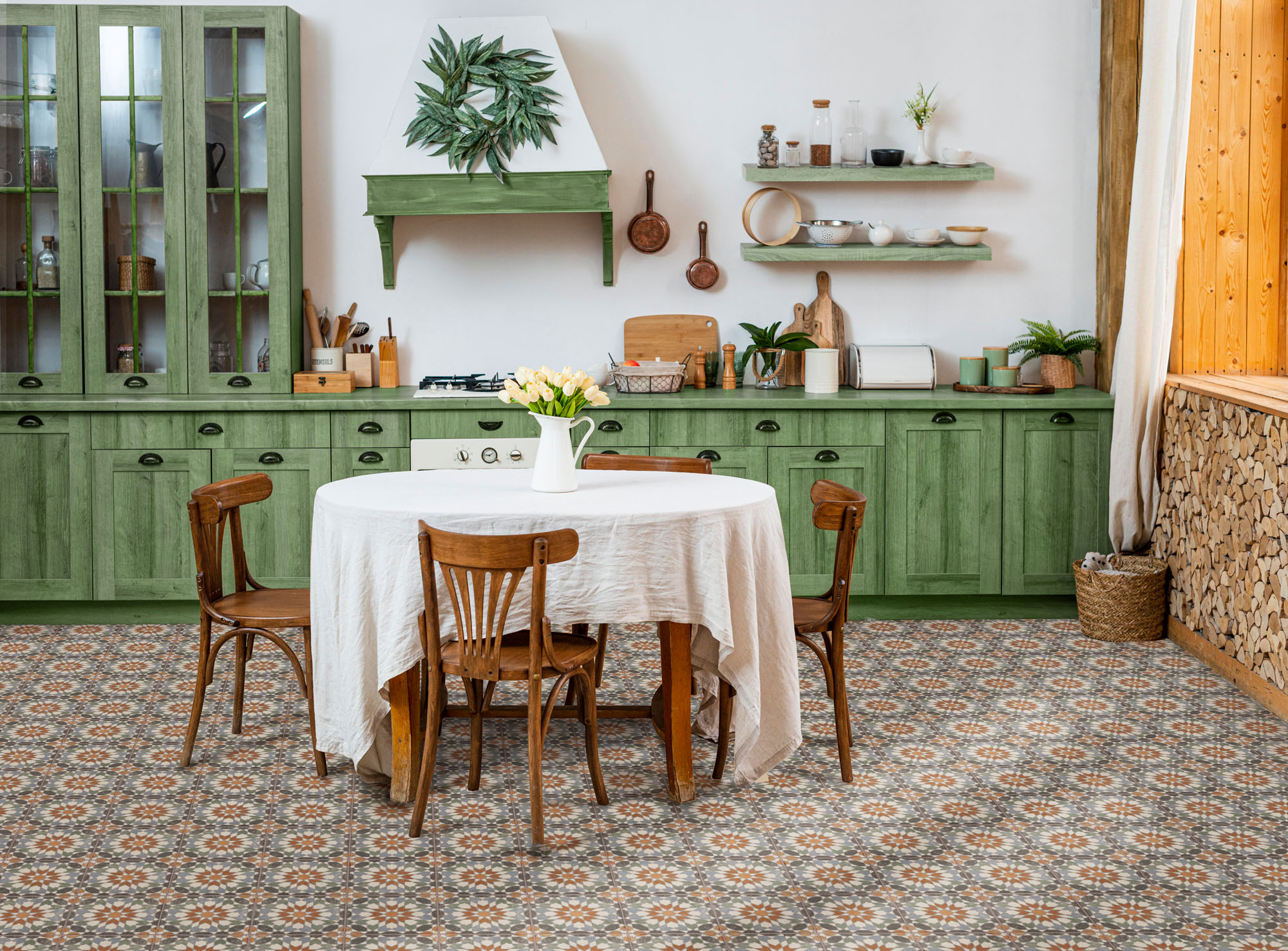 Andalusia Kasbah Cotto 20х20 Nanda Tiles