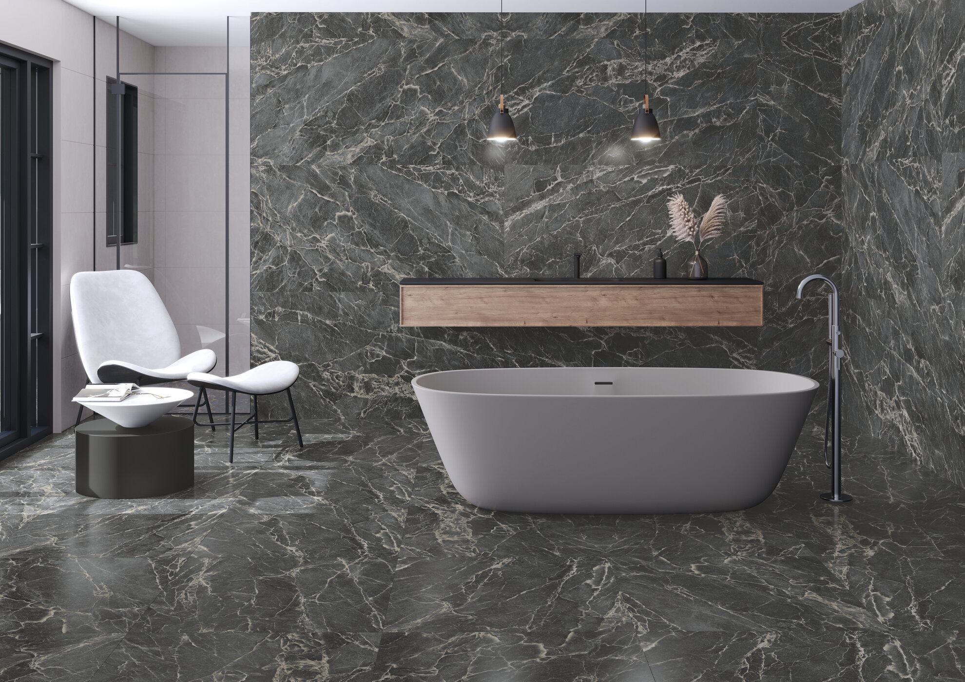 Majestic Grey Silky Matt 60x120 Benadresa