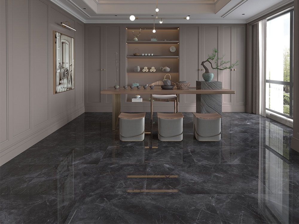 PULPIS NERO Full Lappato 60x120 Qua Granite