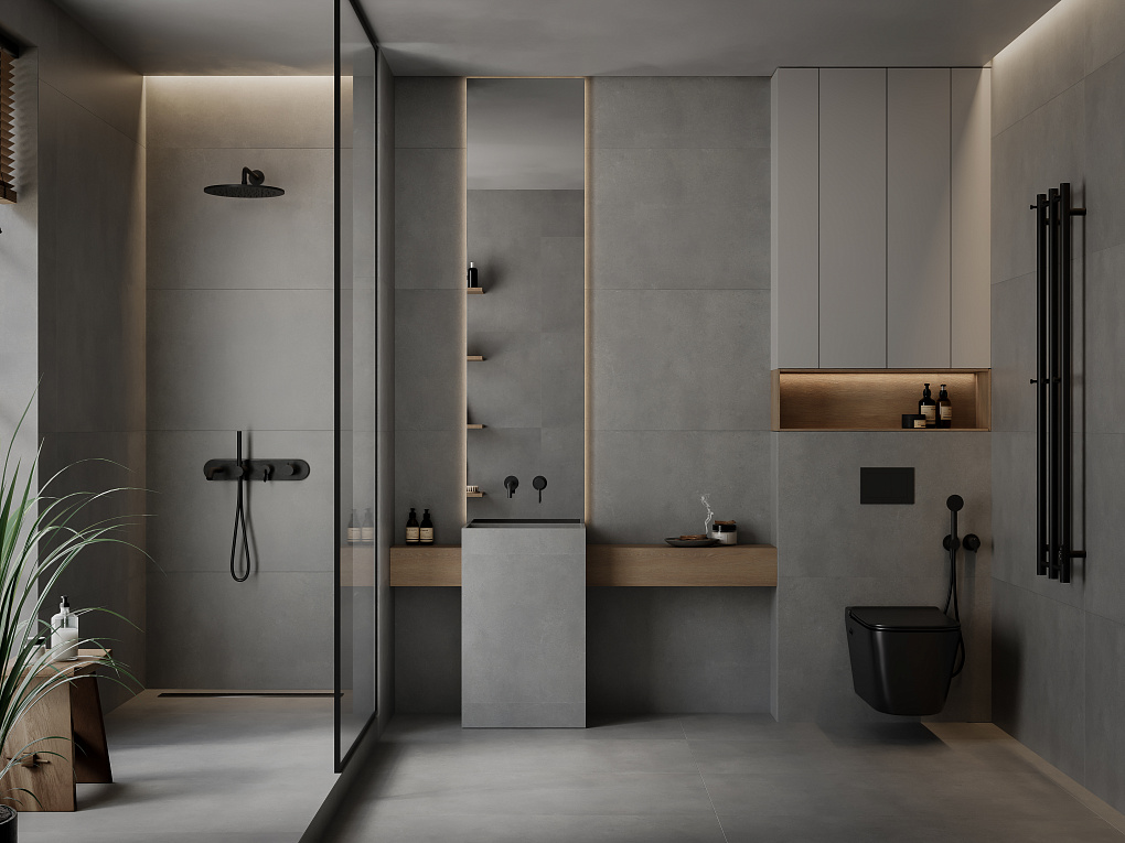 010400001204 Beton grey серый PG 01 60х120 Gracia Ceramica