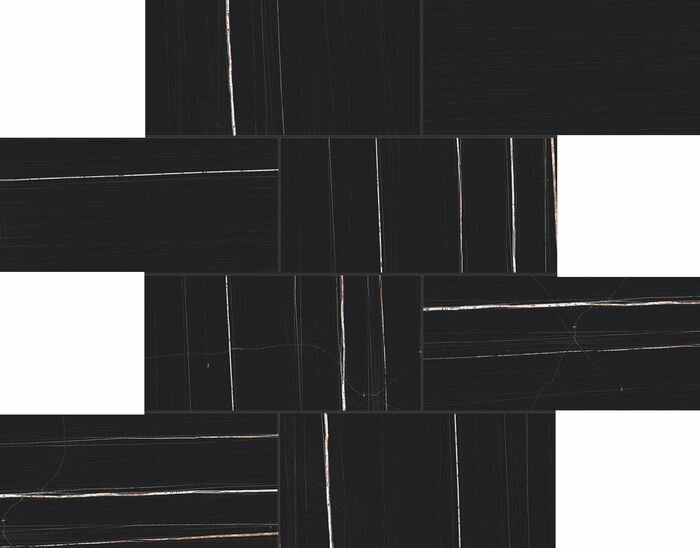 756820 Stones 2.0 Sahara Noir Mat Muretto 6mm 7,5x15 30x30 Casa Dolce Casa