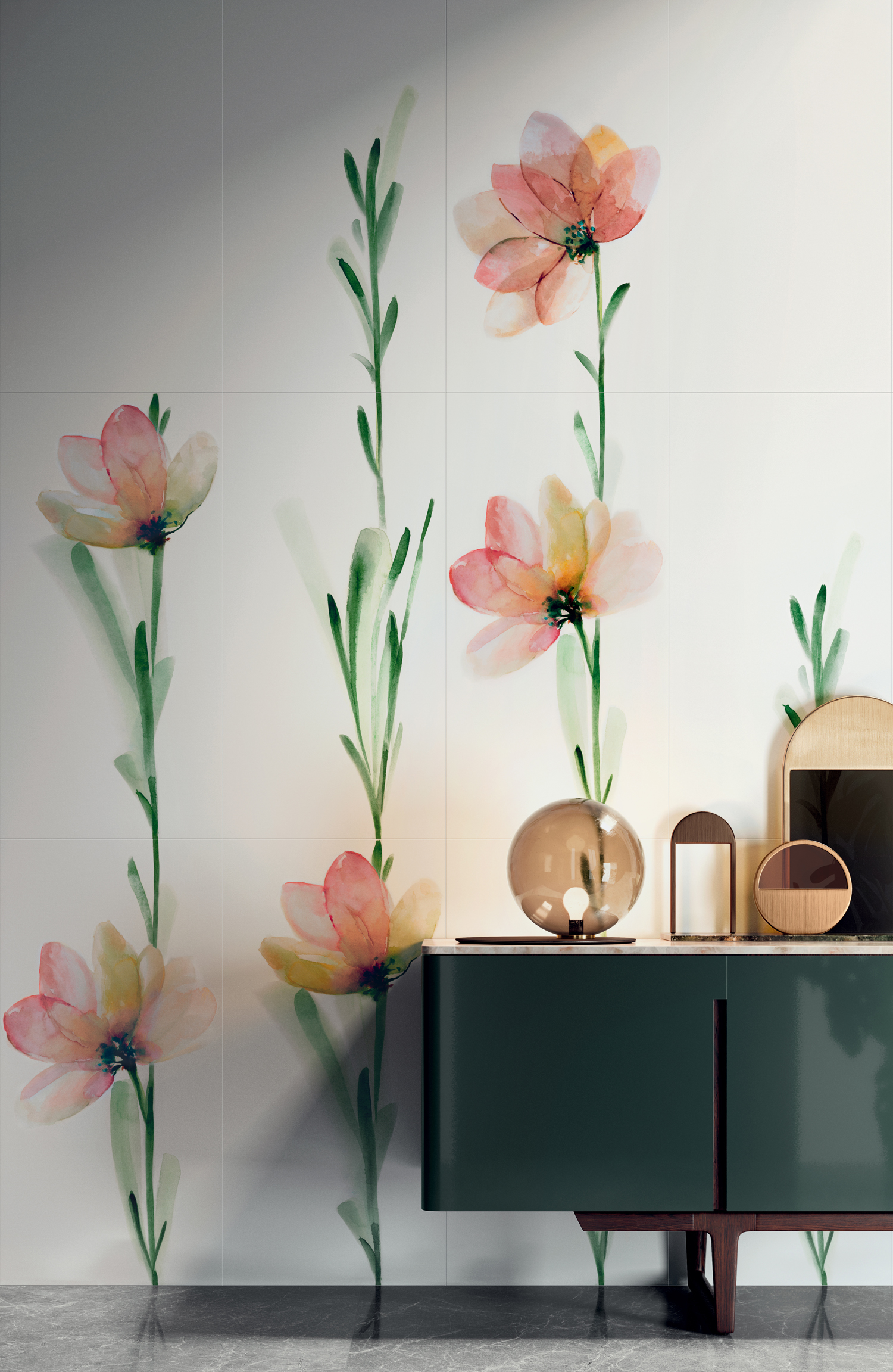 Wonderwall Silver Leaf Natural 3.5 mm 100x300 Kerlite фото 29