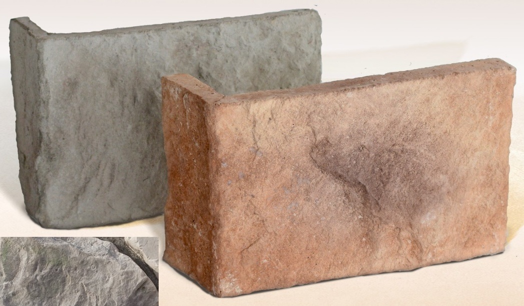 Дакота 06-17 угловая 50-250х50-180х20-50 (вариативный размер) Ecostone
