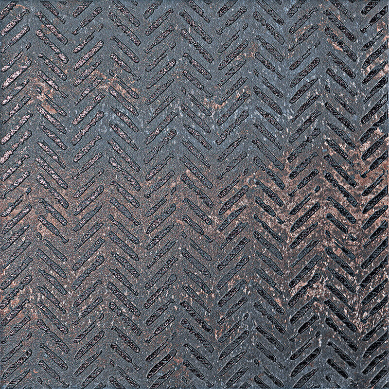 1062873 Decori Costruire Lamiera Mix Nero 25х25 Serenissima Cir