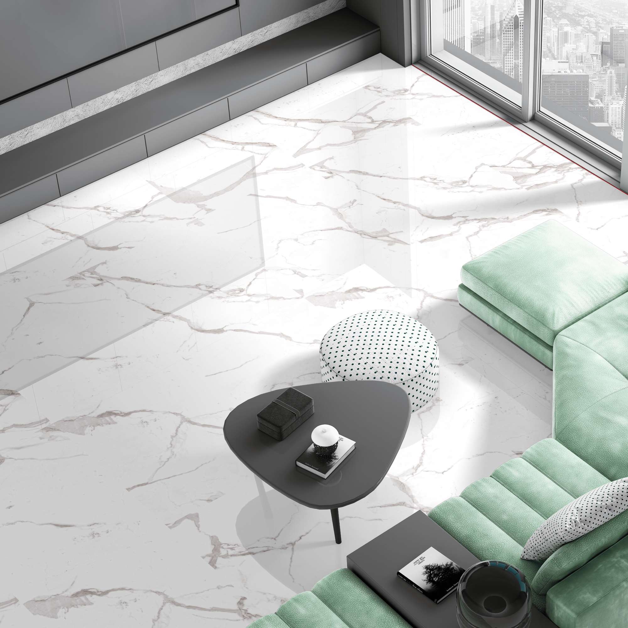 Statuario Mires Arcadia Ceramica