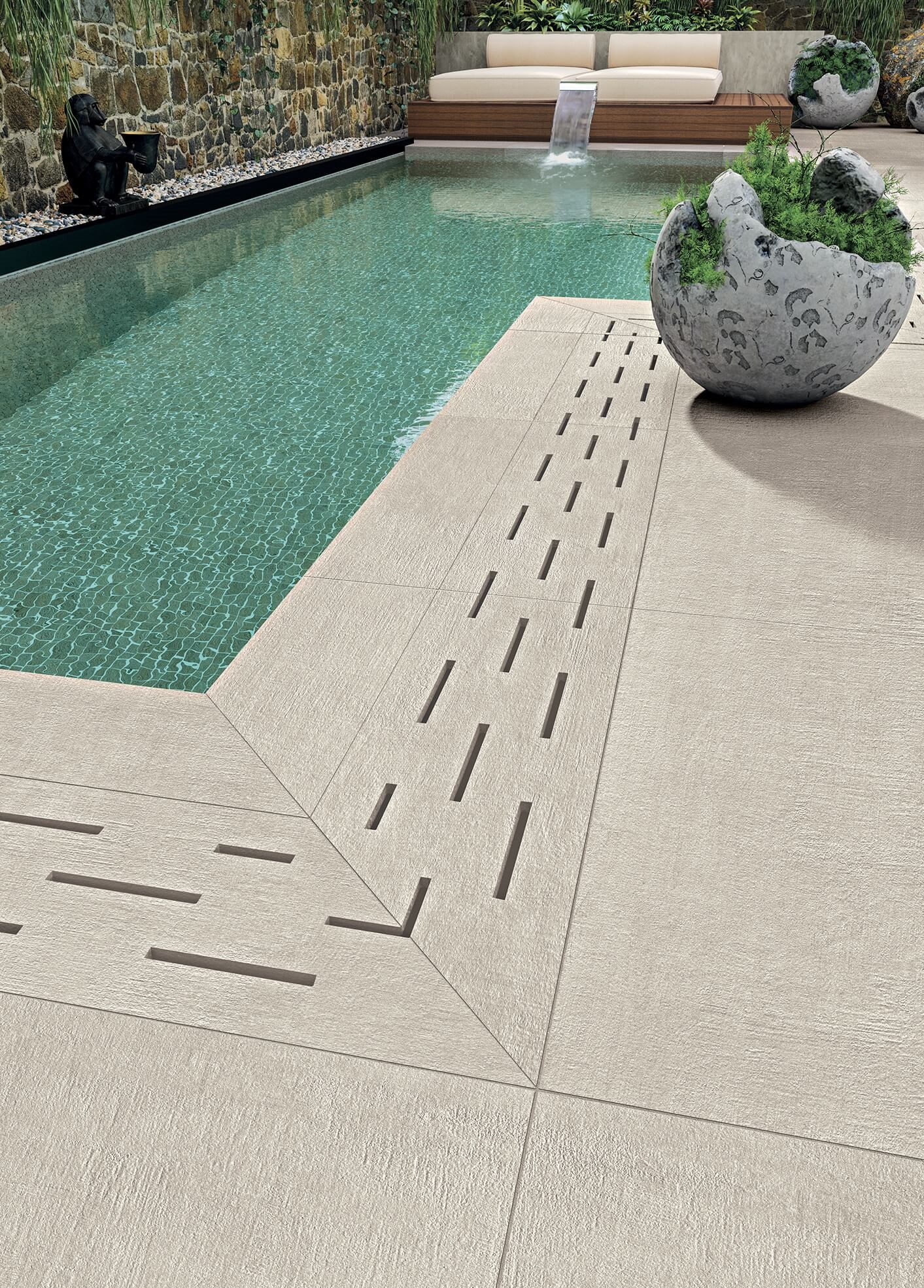 1062374 Mosaico Costruire Random Metallo Bianco 30х30 Serenissima Cir