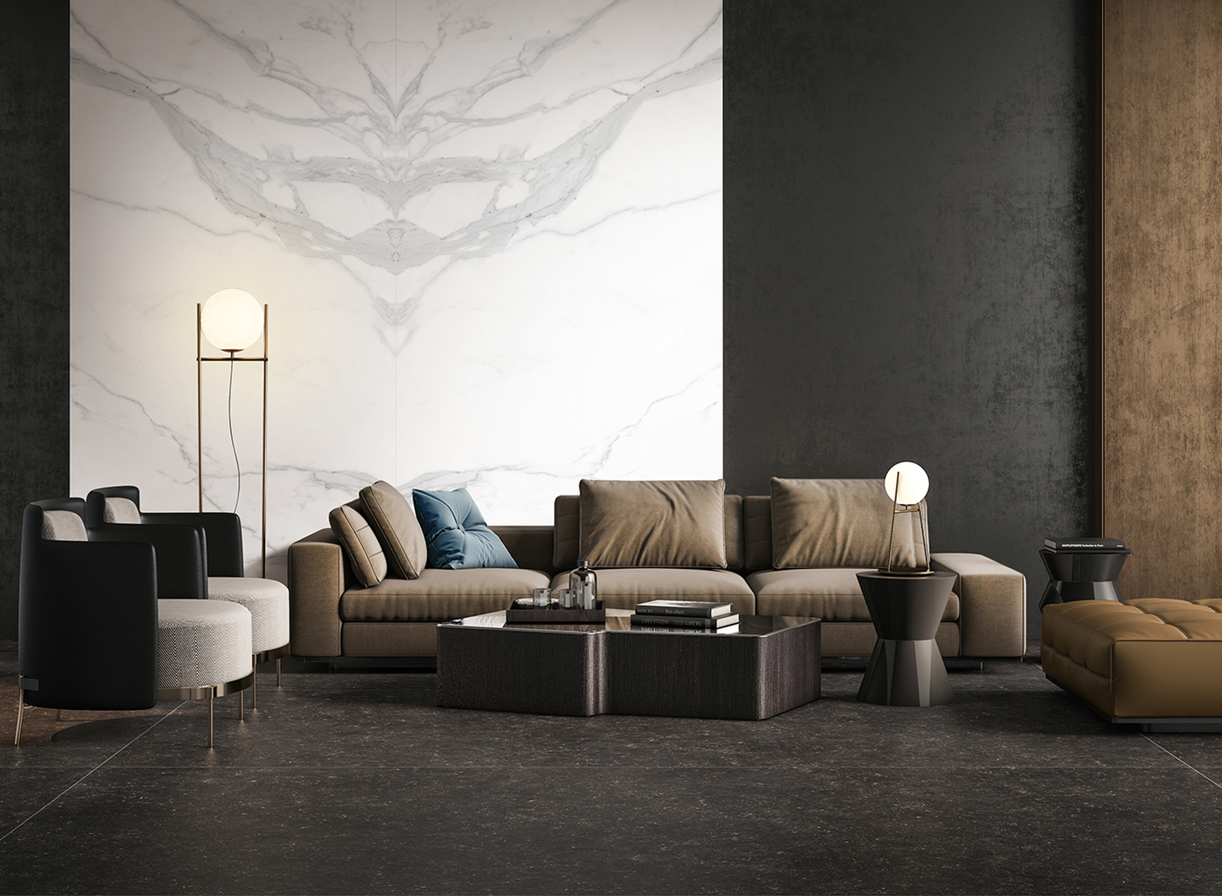 Grand Prospect Matt Спеченный камень 1600x3200x6 Delfone фото 11